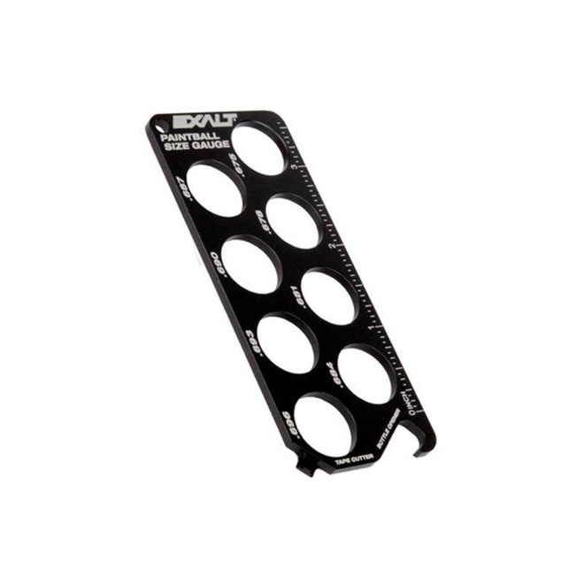 Exalt Ball Size Gauge Black Equipment \ Paintball Accessories \ Tools