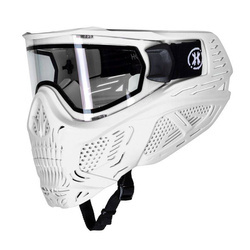 HSTL SKULL GOGGLE - WHITE W/ CLEAR LENS