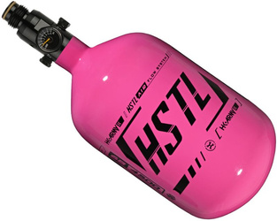 Zestaw butli HK Army HSTL Air System 1.1 l/68ci Neon Pink/Black oraz Regulatora HK Army Basic 300 bar 800 psi
