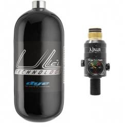 Dye UL Ergo 1,2l + Ninja Regulator Pro V3 (brass)