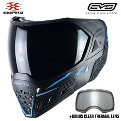 Maska Empire EVS Goggle black/navy with 2 lenses