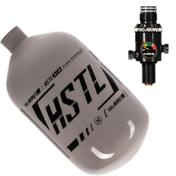 Zestaw butli HK Army HSTL Air System 1.1 l/68ci Grey/Black oraz Regulatora HK Army HP8 800 psi