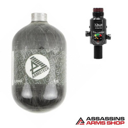 Armotech 0,8 l Supralite + Ninja Regulator Ultralite SLP V2 (300 psi)