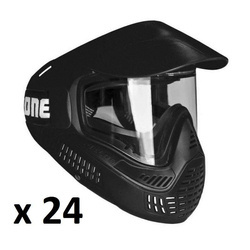 24 pcs: Field Goggle One Single (Black)