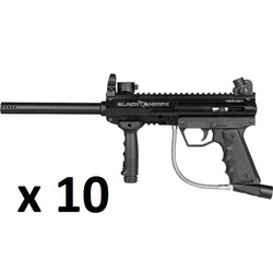 10 sztuk: Marker Valken SW-1 Black Hawk (black)