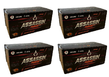 Assassin Premium Paintballs .68 cal (4 boxes)