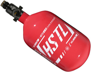 Zestaw butli HK Army HSTL Air System 1.1 l/68ci Red/White oraz Regulatora HK Army Basic 300 bar 800 psi