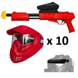 10 sets: Blaster Pack Basic (red)