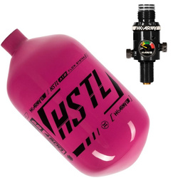 Zestaw butli HK Army HSTL Air System 1.1 l/68ci Neon Pink/Black  oraz Regulatora HK Army LP3 300 psi