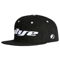 Dye Hat Snap Logo black/white