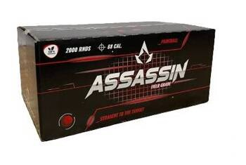 Assassin Field Paintballs .68 cal