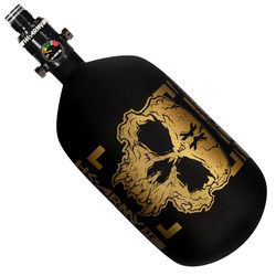 Zestaw butli HK Army Alpha Doom 1.26 l/77ci Midas (black/gold) oraz Regulatora HK Army MP5 550 psi