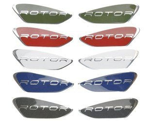 Dye Rotor Bottom Shell Logo (white)