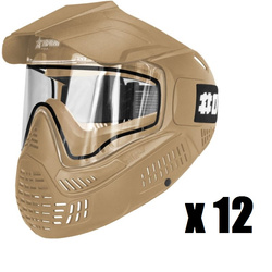 12 sztuk: Maska Field Goggle One Thermal V3 (Tan)