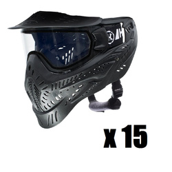 15 sztuk: HK Army HSTL Goggle (black)