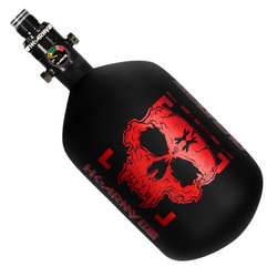 Zestaw butli HK Army Alpha Doom 1.1 l/68ci Scorch (black/red) oraz Regulatora HK Army HP8 800 psi