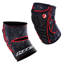 Dye Performance Knee Pads (black/red)