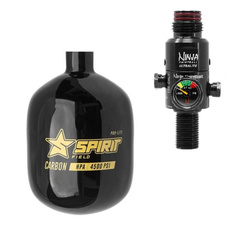 Spirit Field HPA Pro-Lite Carbon Tank 4.5k 48ci/0,8L + Regulator Ninja Ultralite V2