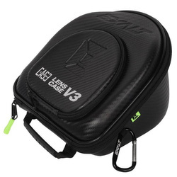 Exalt Lens Case (black/lime)