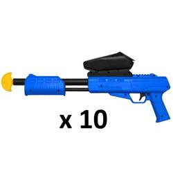 10 sets: Marker Field Blaster cal. 50 with loader (blue)