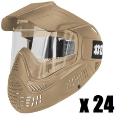 24 pcs: Field Goggle One Single V3 (Tan)