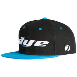 Dye Hat Snap Logo black/cyan