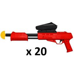 20 sets: Marker Field Blaster cal. 50 with loader (red)