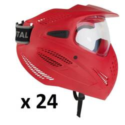 24 pcs: Dye Goggle SE Rental Single (red)