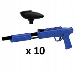 10 sets: Valken GOTCHA Shotgun 50 cal with loader (blue)