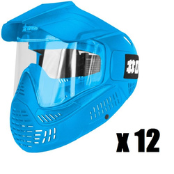 12 pcs: Field Goggle One Single V3 (Blue)