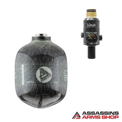 Zestaw Butli Armotech 0,8 l oraz Regulatora Ninja Pro V3 (brass)