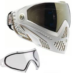 Goggle DYE I5 Limited Edition (white/gold) + extra thermal lens