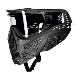 HSTL SKULL GOGGLE - BLACK W/ CLEAR LENS