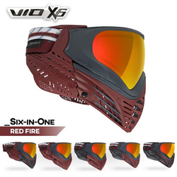 Virtue VIO X6 Goggle (Red Fire)