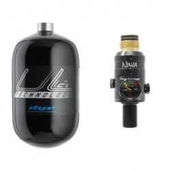 Dye UL Classic 1,2l + Ninja Regulator Pro V3 (brass)