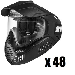 48 pcs: Field Goggle One Single V3 Lite (Black)