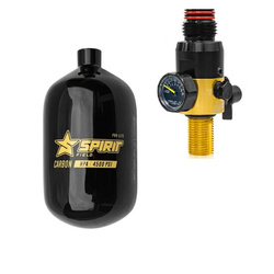 Zestaw Butli Spirit Field HPA Pro-Lite Carbon Tank 4.5k 68ci/1,1L oraz Regulatora Field 4500 HP Spirit