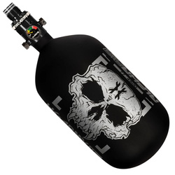 Zestaw butli HK Army Alpha Doom 1.26 l/77ci Alloy (black/silver) oraz Regulatora HK Army MP5 550 psi