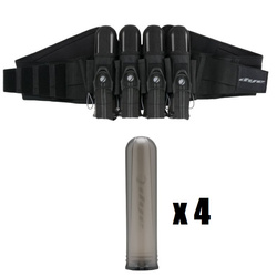 Dye Jet Pack Harness 4+5 (black) + 4 pcs Dye Alpha pods (for free)