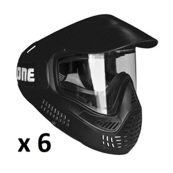 6 sztuk: Maska Field Goggle One Thermal (Black)