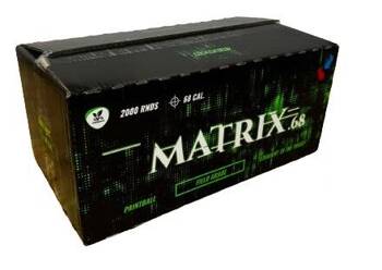 Matrix Field Paintballs .68 cal